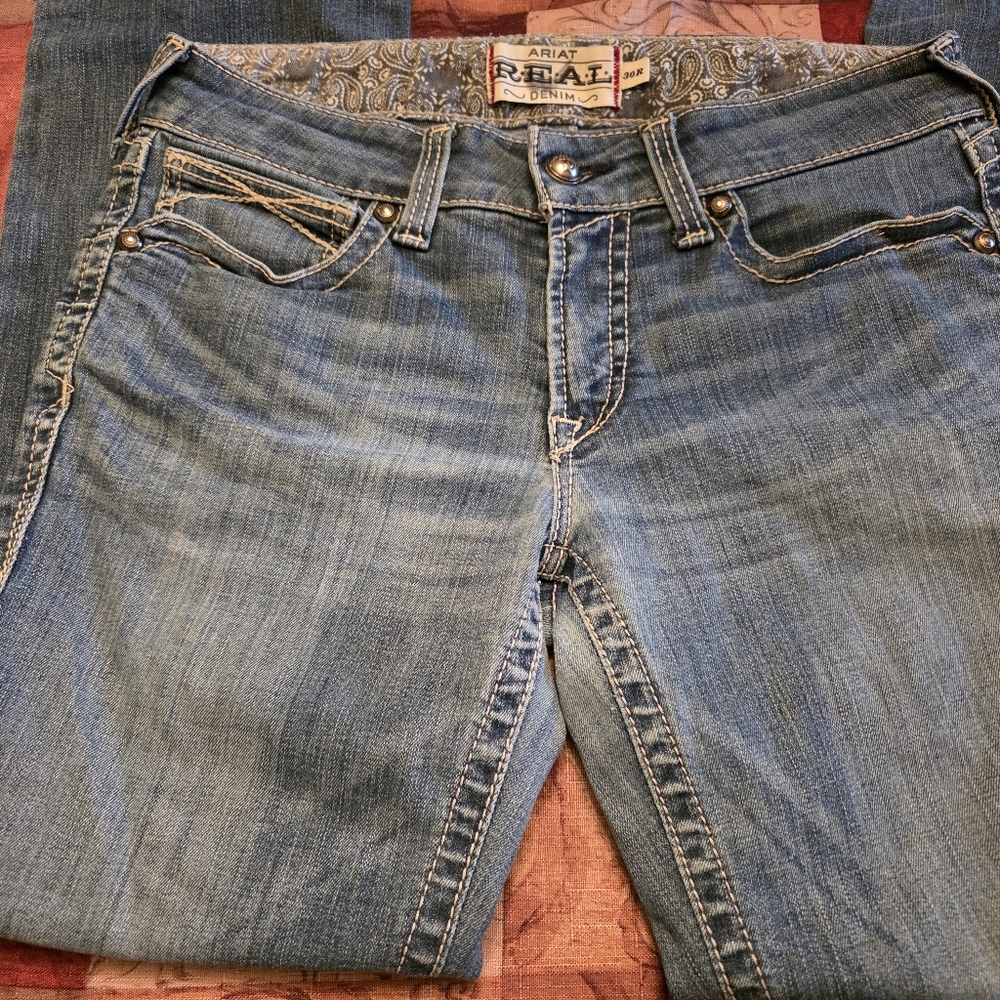 Ariat Women's Classic Blue Boot Cut Jeans 30R